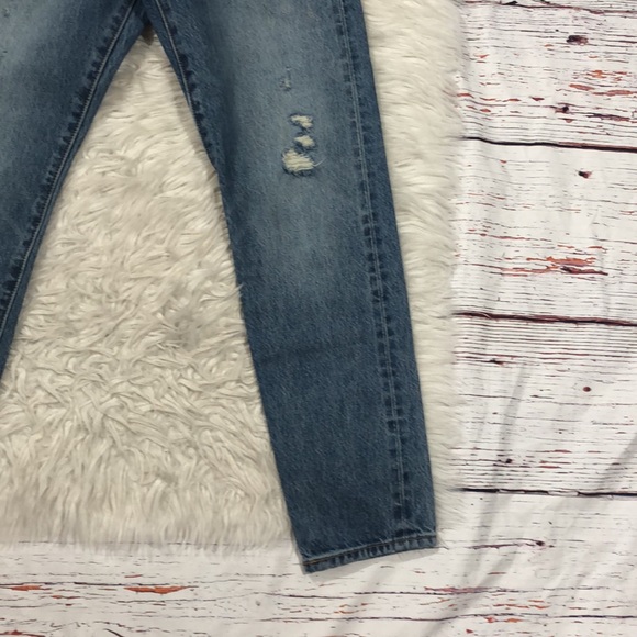 Levi's White Oak Cone Denim Wedgie Icon Foothills Button Fly High Rise Jeans - Picture 8 of 16